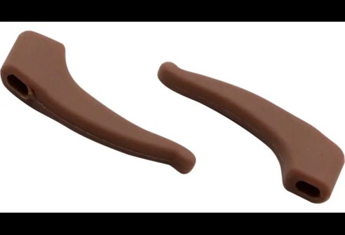 Milo & Me Embouts antidérapants, Cedar marron (col.T95)