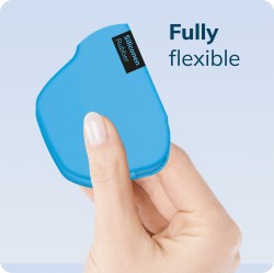 Rubrcase silicone céleste bleu par 10 pièces