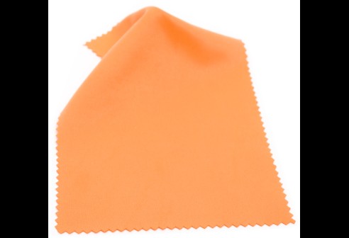 Chiffons en microfibres - 15 x 18 - Orange - Qualité optisoft easy Standard