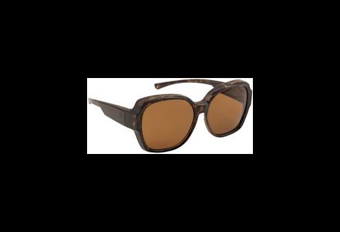 Lunettes superposables modèle Athens L brillant havane
