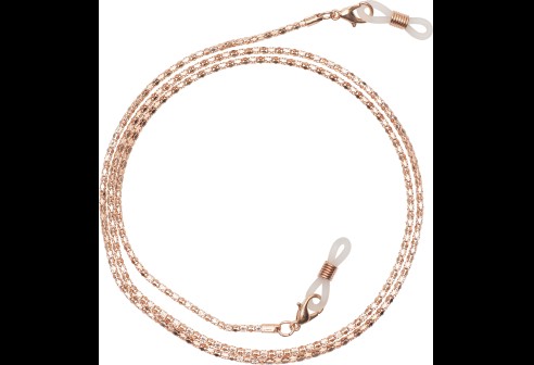 Chaînes de lunettes Sienna or rose  3 pièces