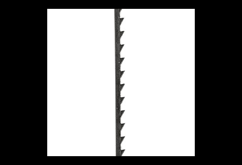 Lames pour scie bocfil pour plastique, plexiglas et métaux non ferreux, 1,2 mm, 12 pièces