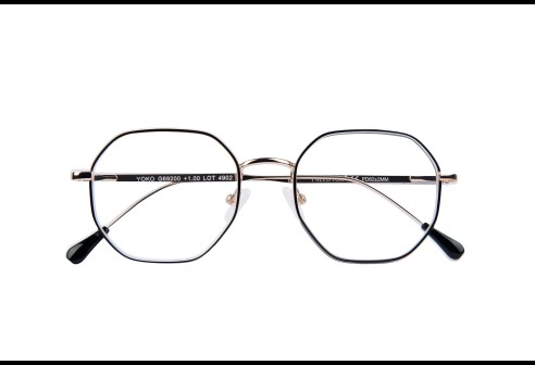 Lunettes de lecture Yoko G69000 noir-or +1.00
