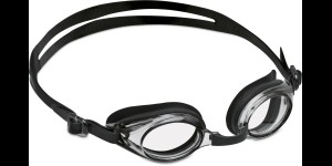 Lunettes de natation – pour verres correcteurs à monter, noir