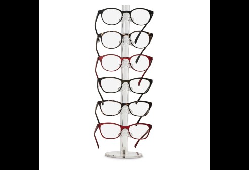 Présentoir acrylique pour 6 verres
