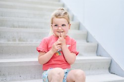 Sara pêche/vieux rose, taille 40