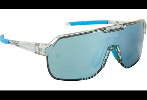 Lunettes de sport Leader Aero bleu/transparent avec verres à Miroir blue