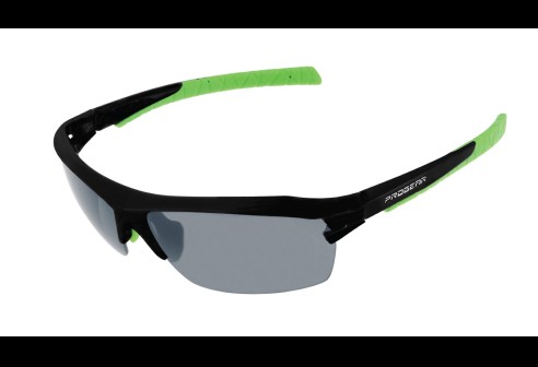 Progear Sportshades Racer mat zwart met grijze lenzen