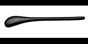 Embouts, forme classique, noir, Ø 1,45 mm