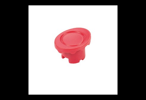 Bloc de fixation NIDEK Mini-Cup, jusqu’à une base 6, Rouge (verre gauche)