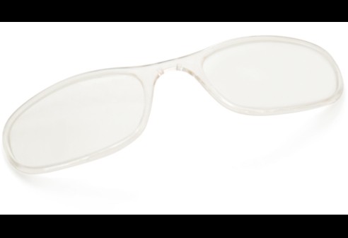 Clip pour lunettes de sport, transparent