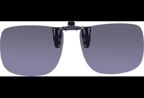 Cintre polarisation pliable couleur gris taille 54 x 43 mm attache métallique mince