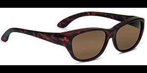 Lunettes superposables, Ovale havana