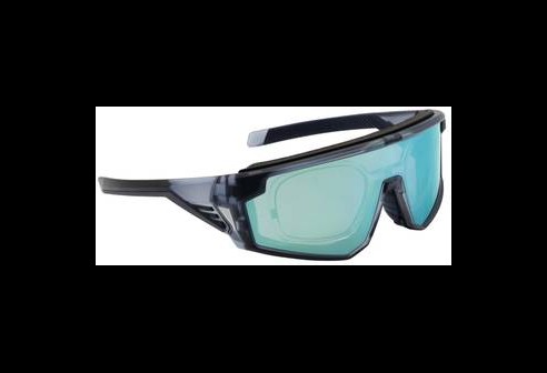 Lunettes de sport Leader Gait bleu avec verres à revêtement Revo bleu