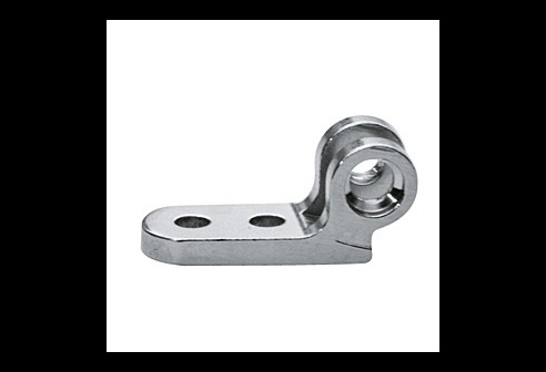 Charnières à rivets, partie fixée sur la branche côte droit, yeux double, ouverture 0,8 mm