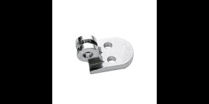 Charnières à rivets, yeux double, partie fixée sur la monture côte gauche <0.8 mm