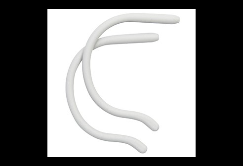 Embouts de sport en silicone, enfants: longueur 75 mm, gris