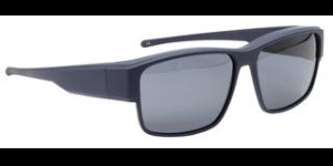 Lunettes de soleil Fitove modèle Riga mat bleu marine taille M