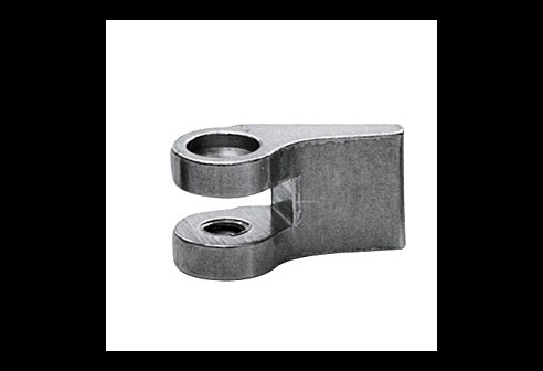 Charnières à braser, partie fixée sur la monture côte droit, yeux double, ouverture 1,05 mm