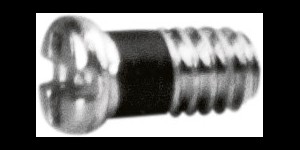 Vis cruciforme/à fente, filetage 1,4 mm