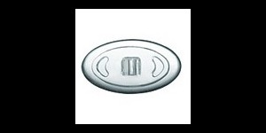 Plaquettes silicones symetrique systeme Vis 10,0 mm