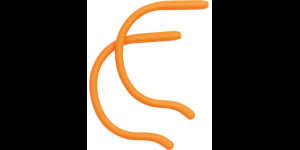 Embouts, enfants: longueur 80 mm, orange