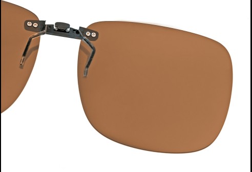 Shoptic Clips, système emboîtable Marron