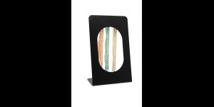 Présentoir pour chaine fer noir