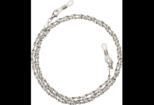 Chaînes de lunettes Rome argent 3 pièces