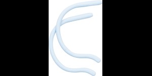 Embouts, enfants: longueur 80 mm, bleu clair