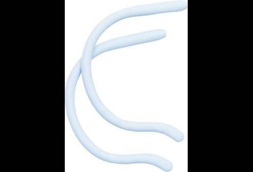 Embouts, enfants: longueur 80 mm, bleu clair