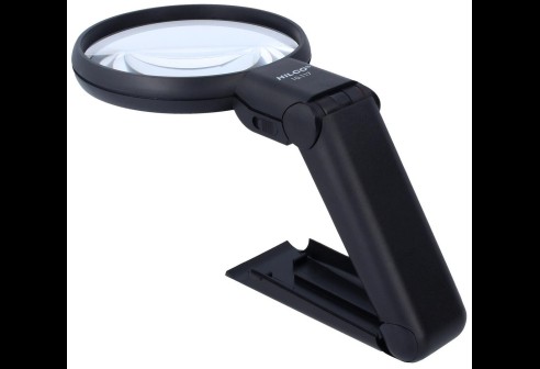 Loupe à main/sur pied avec différentes positions 2X/4X avec LED