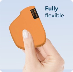 Rubrcase silicone étés orange par 10 pièces