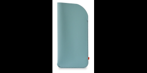 Duurzaam insteeketui PIM oceaan groen - gerecycled leerafval