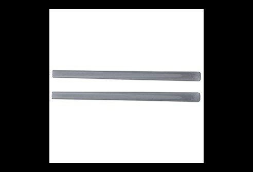 Thermoplastisch elastomeer oortip grijs 2,8 x 1 mm