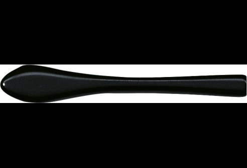 Acetaat oortip zwart 4 x 1,3 mm