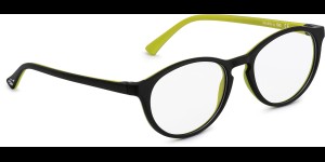 Kim zwart/geelgroen, maat 48