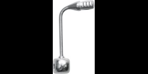 Padsteun beta-titanium L, zilver