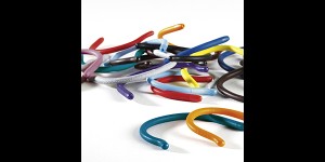 Oortip, kinderen: lengte 80 mm, zwart