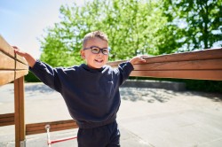 Noah transparant midnight blue, maat 41