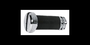 Gleufschroef zilver Ø 1,4 lengte 4,5 mm