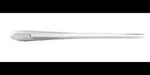 Acetaat oortip symmetrisch transparant Ø 1,6 mm