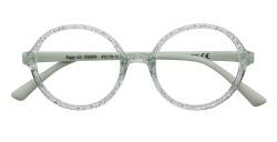 Ziggy glitter jelly green/bladgroen, maat 43