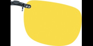 Nightview voorhanger voor metalen monturen polariserend geel