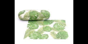 Etui Monstera met microvezeldoekje