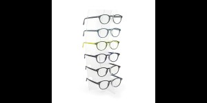 Brillendisplay acryl mat, large