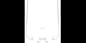 Complete glasbrilset met monoblock veren zilver