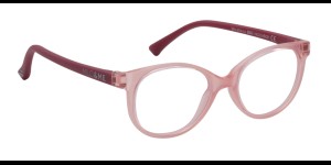 Sara transparant rouge/framboos, maat 38