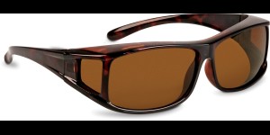 Shoptic Overzetbril, medium - rechthoekig - Havanna