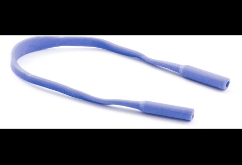 Milo & Me kids hoofdband, denim licht blauw 